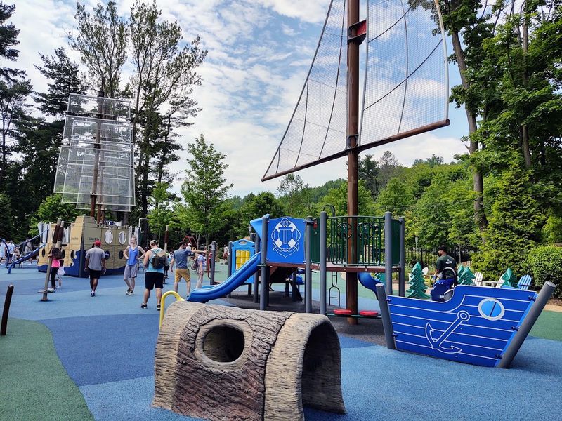 Paddle Boats, Mini Golf, and the Regatta Playground Keep the Fun Going by the Reservoir Paddle Boats, Mini Golf, and the Regatta Playground Keep the Fun Going by the Reservoir