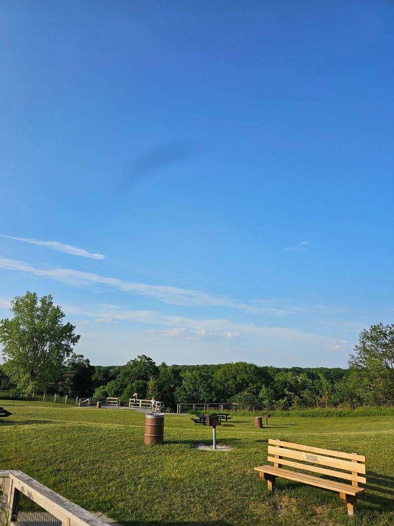 Picnic tables, restrooms, and rinse spots do real work
