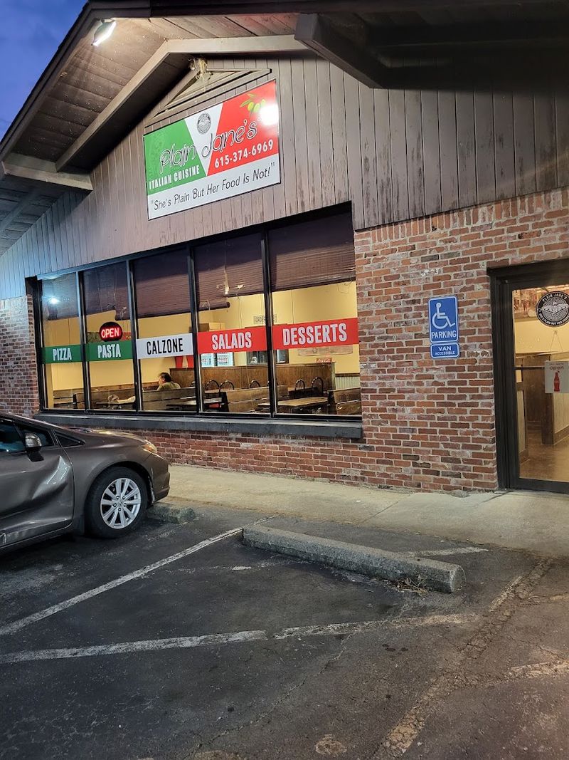 Plain Jane's Italian Cuisine — Hartsville