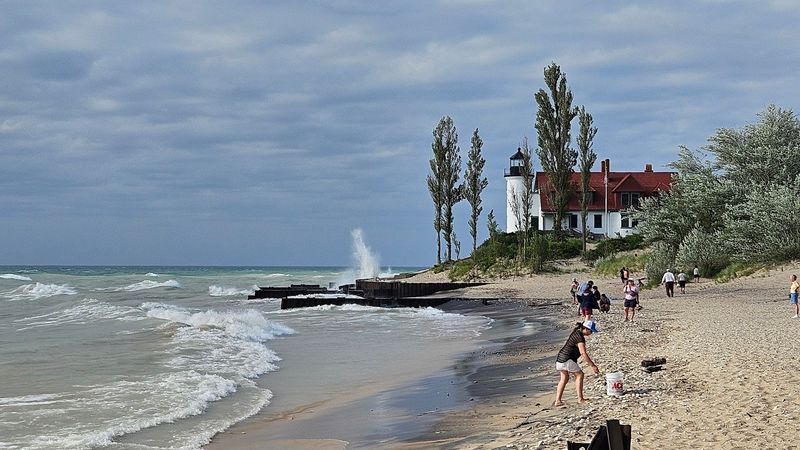 Point Betsie Lighthouse Beach, Frankfort Point Betsie Lighthouse Beach, Frankfort