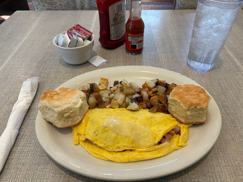 Breakfast Done Right with Fluffy Biscuits and Fresh Eggs Breakfast Done Right with Fluffy Biscuits and Fresh Eggs