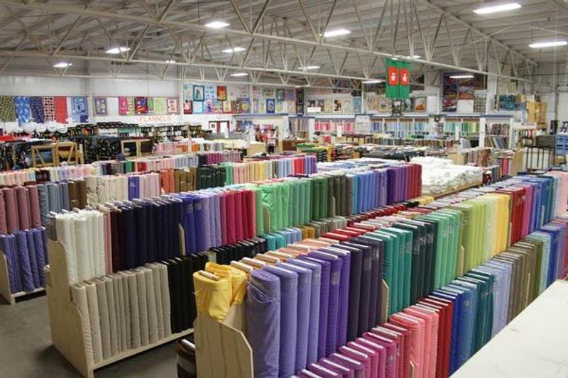 Quilting cotton is one of the biggest draws Quilting cotton is one of the biggest draws