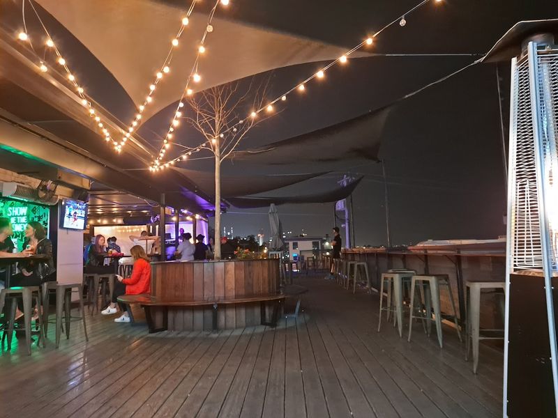 Rooftop Space Gives the Arcade Bar a More Grown-Up Feel Rooftop Space Gives the Arcade Bar a More Grown-Up Feel