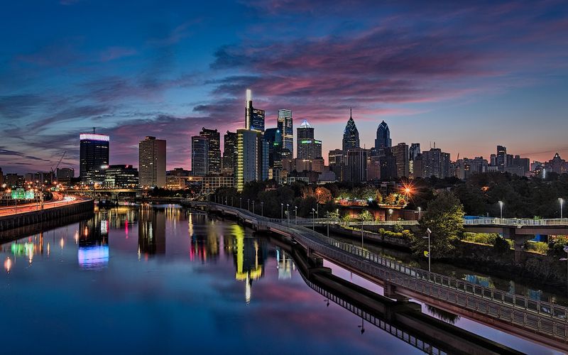 Schuylkill Banks Boardwalk, Philadelphia, Pennsylvania