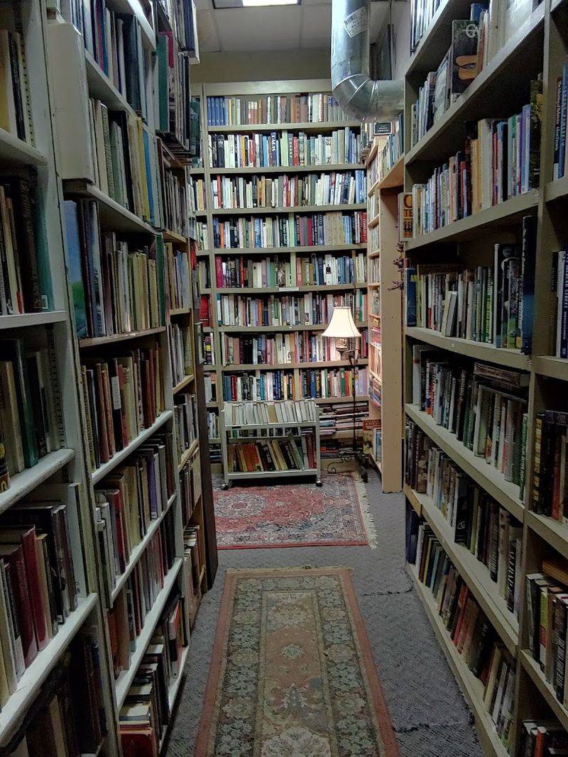Shelves Packed With Used Books and Unexpected Finds Shelves Packed With Used Books and Unexpected Finds