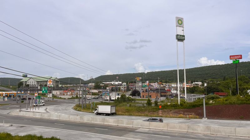 Small Town Character Beneath the Traffic