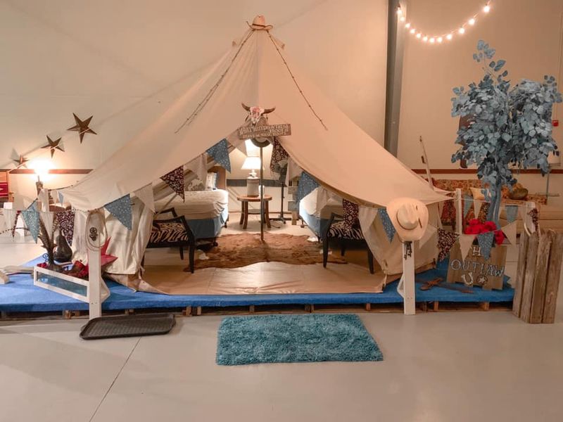 Spacious Teepees With Modern Comforts