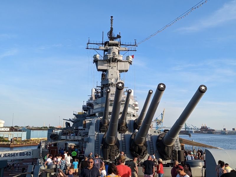 Spend the night sleeping in a sailor’s bunk aboard the Battleship New Jersey in Camden Spend the night sleeping in a sailor’s bunk aboard the Battleship New Jersey in Camden