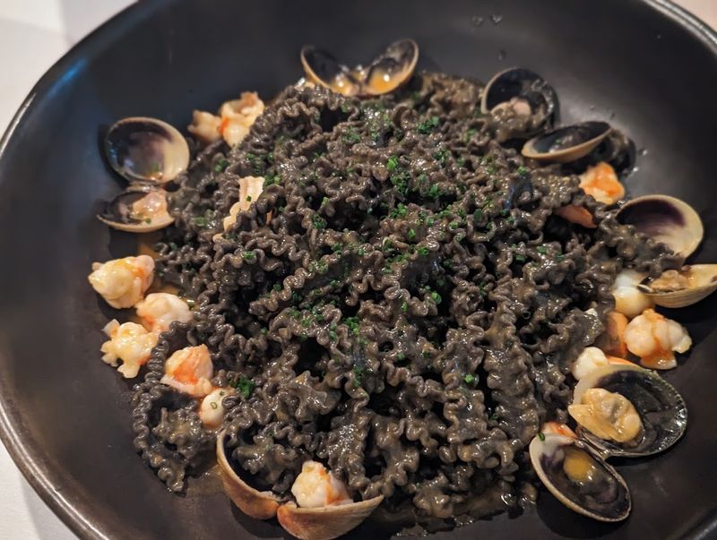 Squid Ink Mafaldine and the Kitchen's Approach to Seafood