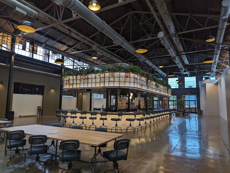 Step Inside the Factory and Look Toward the Skylight