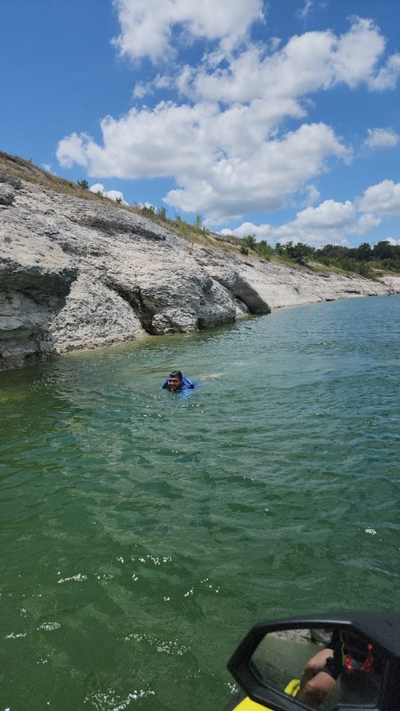 Swimming in Surprisingly Refreshing Water Swimming in Surprisingly Refreshing Water