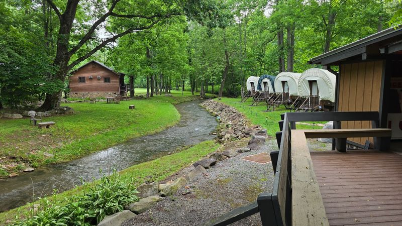 Take in the rustic setting and mountain calm