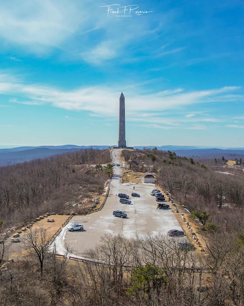 Take the short summit walk to High Point Monument Take the short summit walk to High Point Monument