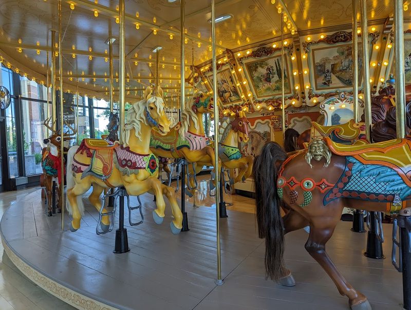 The 1928 Carousel That Spins Right Inside the Museum The 1928 Carousel That Spins Right Inside the Museum