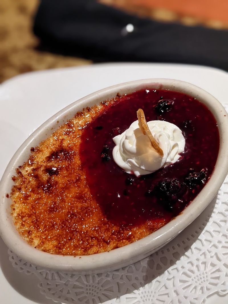 The Amaretto Crème Brûlée That Stops Conversations Mid-Bite The Amaretto Crème Brûlée That Stops Conversations Mid-Bite
