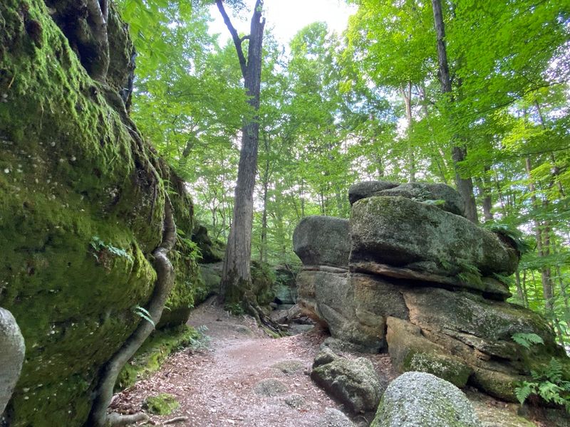 The Blue Trail Offers A Closer Look At The Cliffs