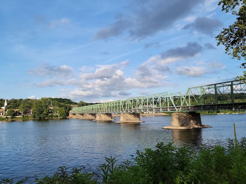 The Delaware River and Village Views The Delaware River and Village Views
