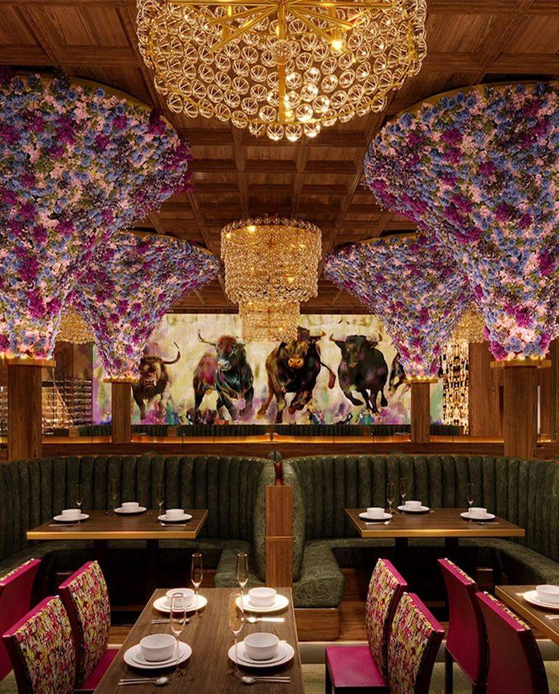 The Dining Room Feels Rich, Romantic, And Grand The Dining Room Feels Rich, Romantic, And Grand