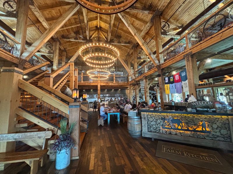 The Dining Room Feels Warm, Rustic, And Familiar