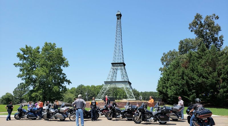 The Eiffel Tower Replica Is the Star of the Park