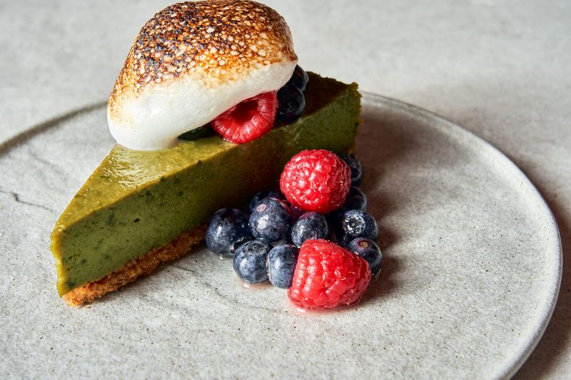 The Matcha Cheesecake That Steals The Ending The Matcha Cheesecake That Steals The Ending