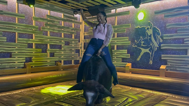 The Mechanical Bull Steals the Spotlight The Mechanical Bull Steals the Spotlight