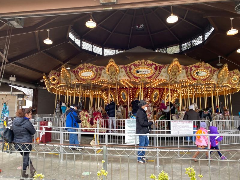 The Miniature Train and Carousel Are Almost as Popular as the Zoo The Miniature Train and Carousel Are Almost as Popular as the Zoo