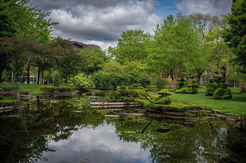The Pond Adds Movement And Charm The Pond Adds Movement And Charm