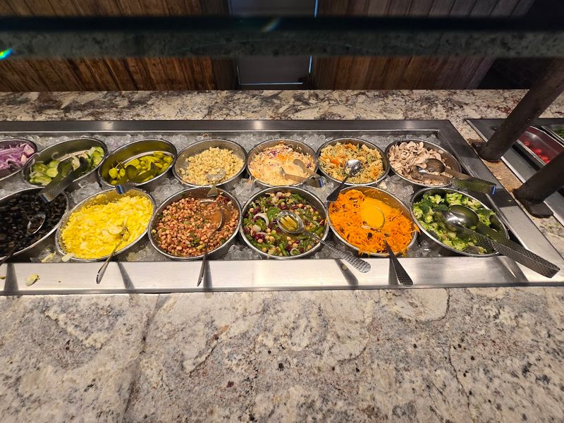 The Salad Bar and That Giant Cheddar The Salad Bar and That Giant Cheddar