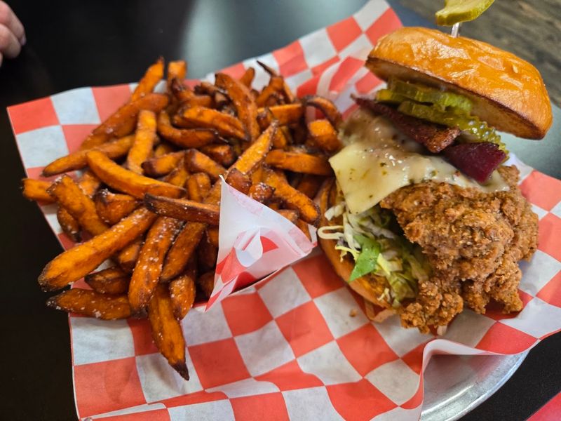 The Sandwich That Barely Fits the Bun The Sandwich That Barely Fits the Bun