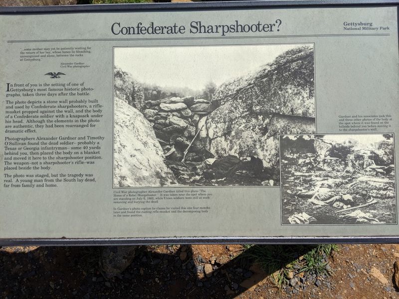 The Sharpshooter Story and the Mystery of the Photos
