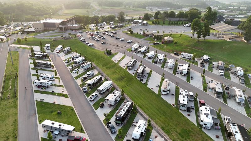 The Spacious RV Sites Feel Comfortable and Private