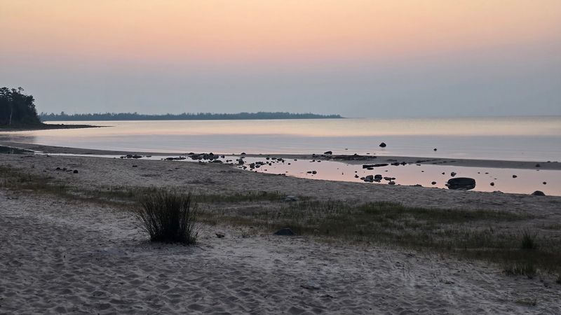 The Sunken Shipwreck Visible From Shore