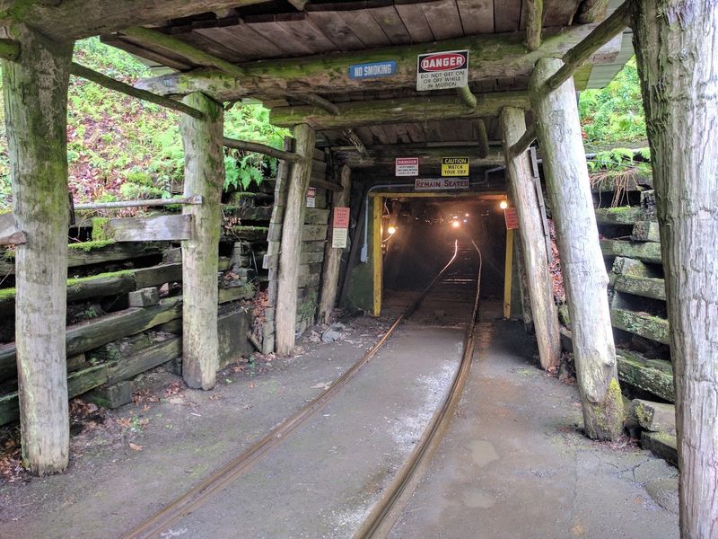 The Underground Mine Car Ride The Underground Mine Car Ride