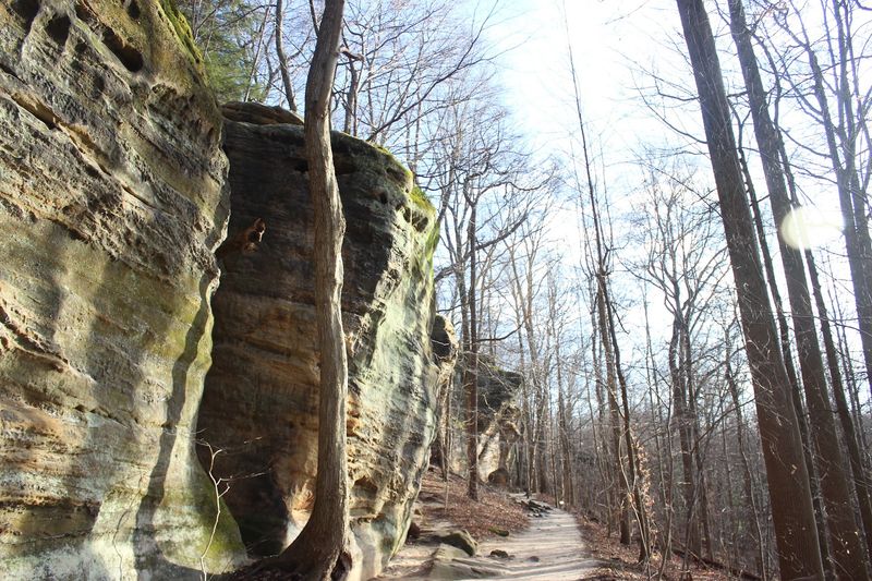 The Unusual Sandstone Ledges