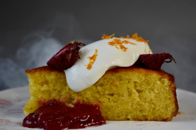 The Wood-Fired Olive Oil Cake That Closes Every Great Night