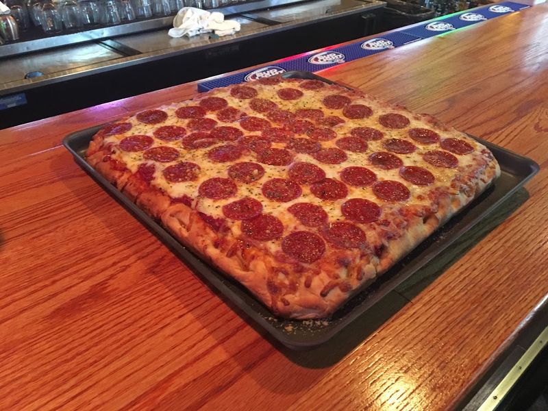 The bar pie and pizza have a loyal following
