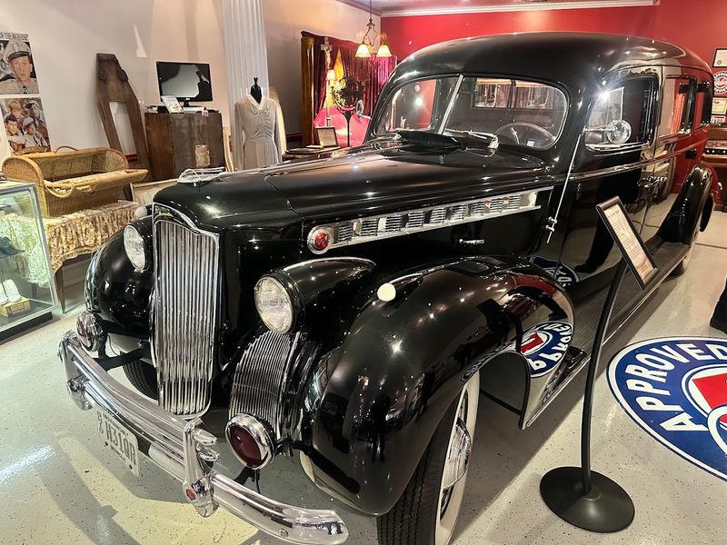 The beautifully restored hearses steal the show The beautifully restored hearses steal the show
