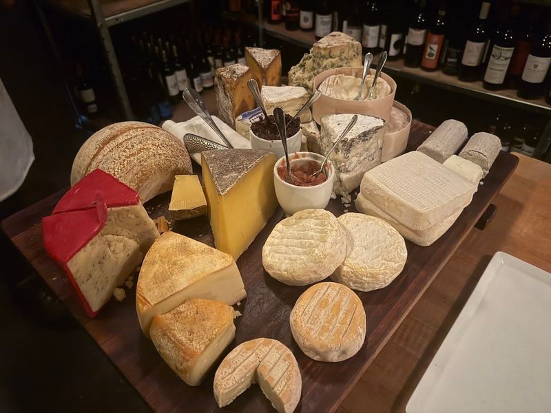 The cheese and dessert course make dinner linger longer The cheese and dessert course make dinner linger longer