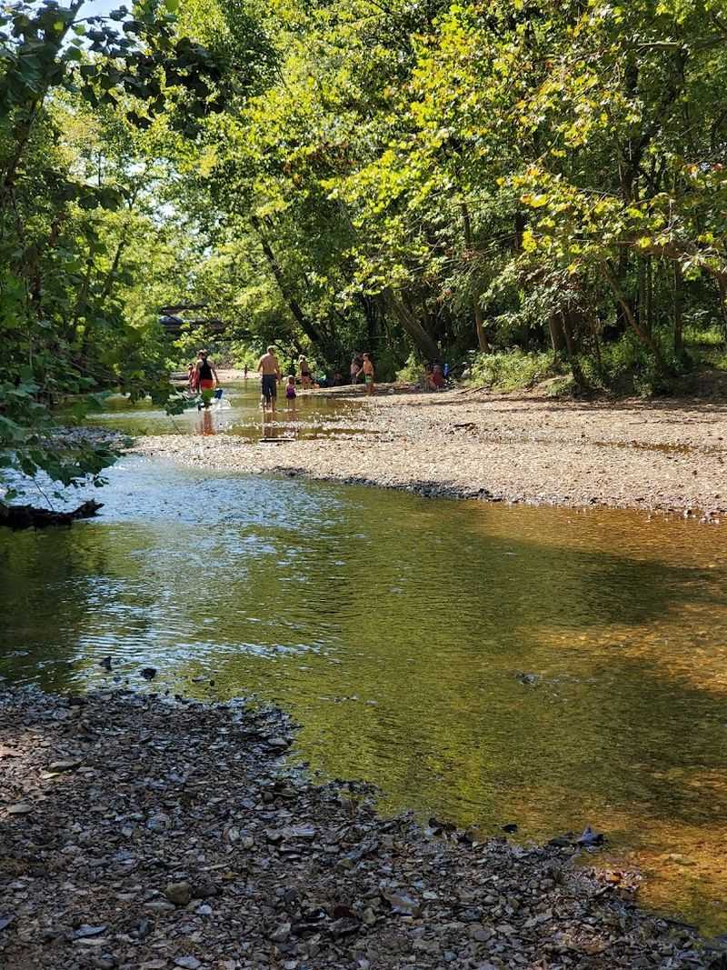 The creek brings classic Missouri outdoor fun