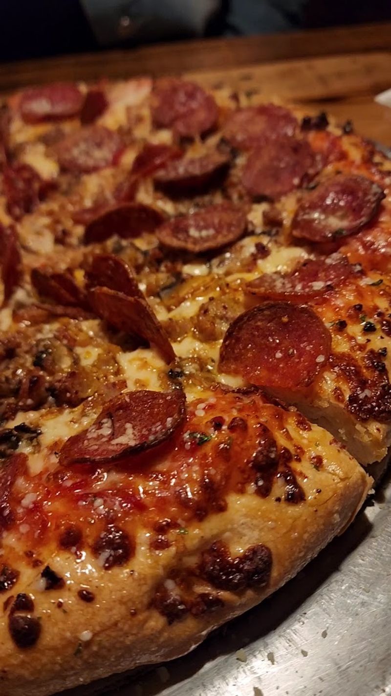The crust is the first thing that makes a huge impression The crust is the first thing that makes a huge impression