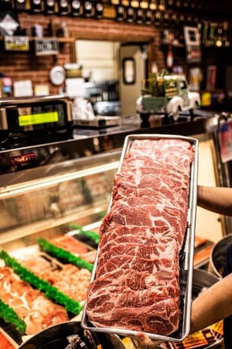 The deli and hot lunch counter make it more than a butcher shop