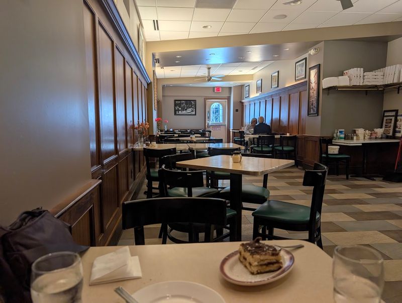 The dining room gives you that old neighborhood feeling The dining room gives you that old neighborhood feeling