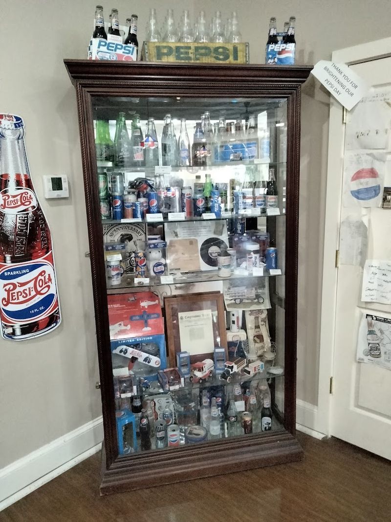 The history displays and memorabilia The history displays and memorabilia