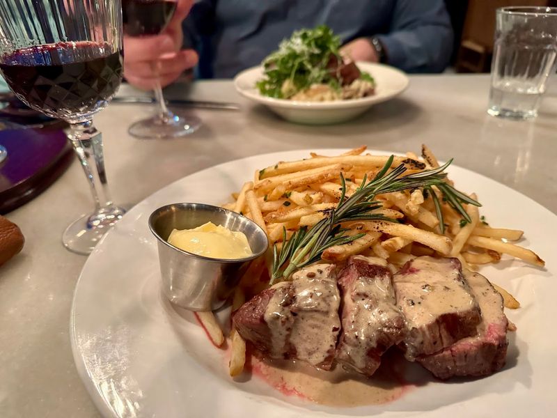 The menu keeps the focus on quality