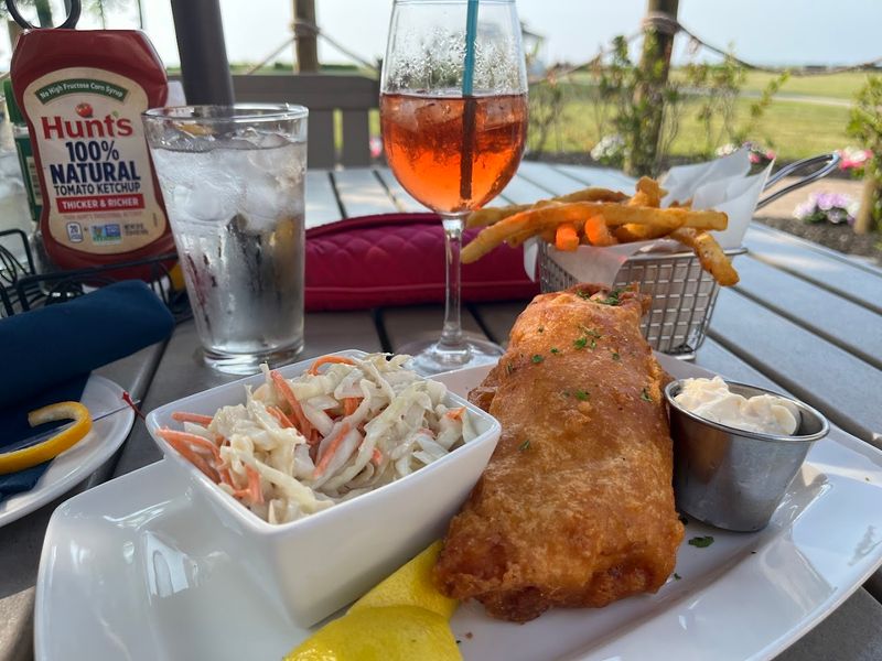 The menu leans American with a slightly upscale touch