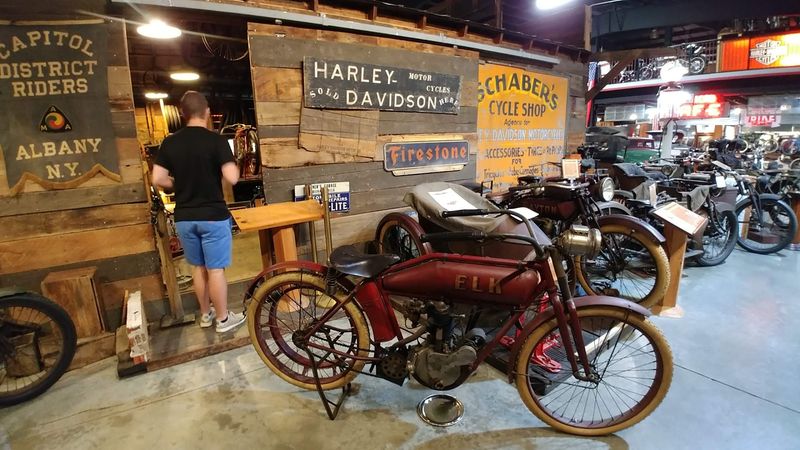 The museum's biggest thrill is hearing bikes run