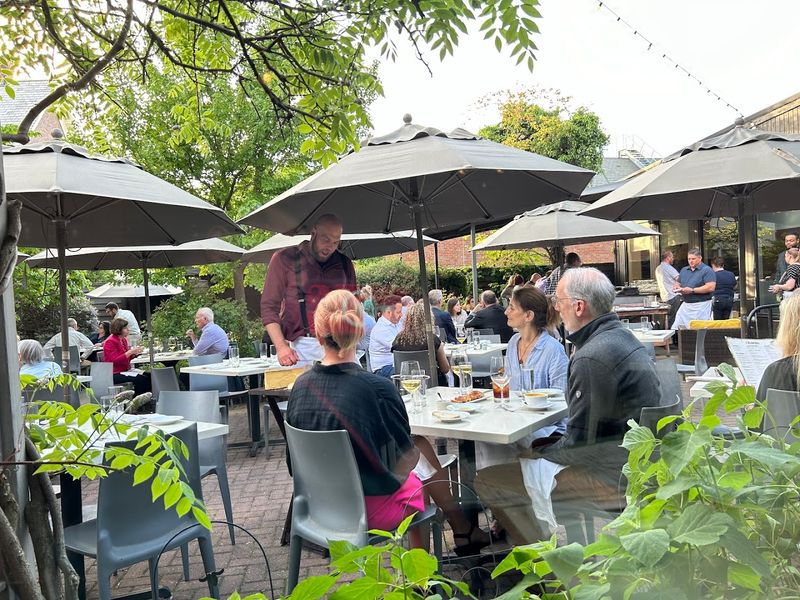 The patio is one of Cleveland's prettiest dining spots The patio is one of Cleveland's prettiest dining spots
