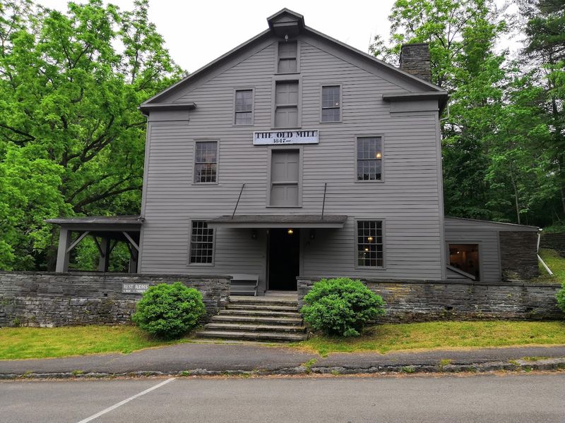 The upper entrance and Old Mill add extra character