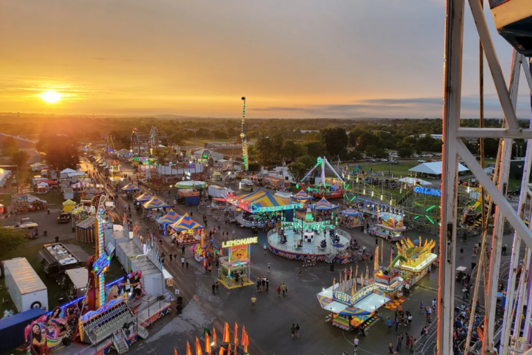 This Massive Tennessee Fair Brings Big Rides, Farm Traditions, And A Fairground Camping Scene